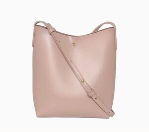 Samara Medium Crossbody Shoulder Bag Women's Peony Pink Vegan Leather
